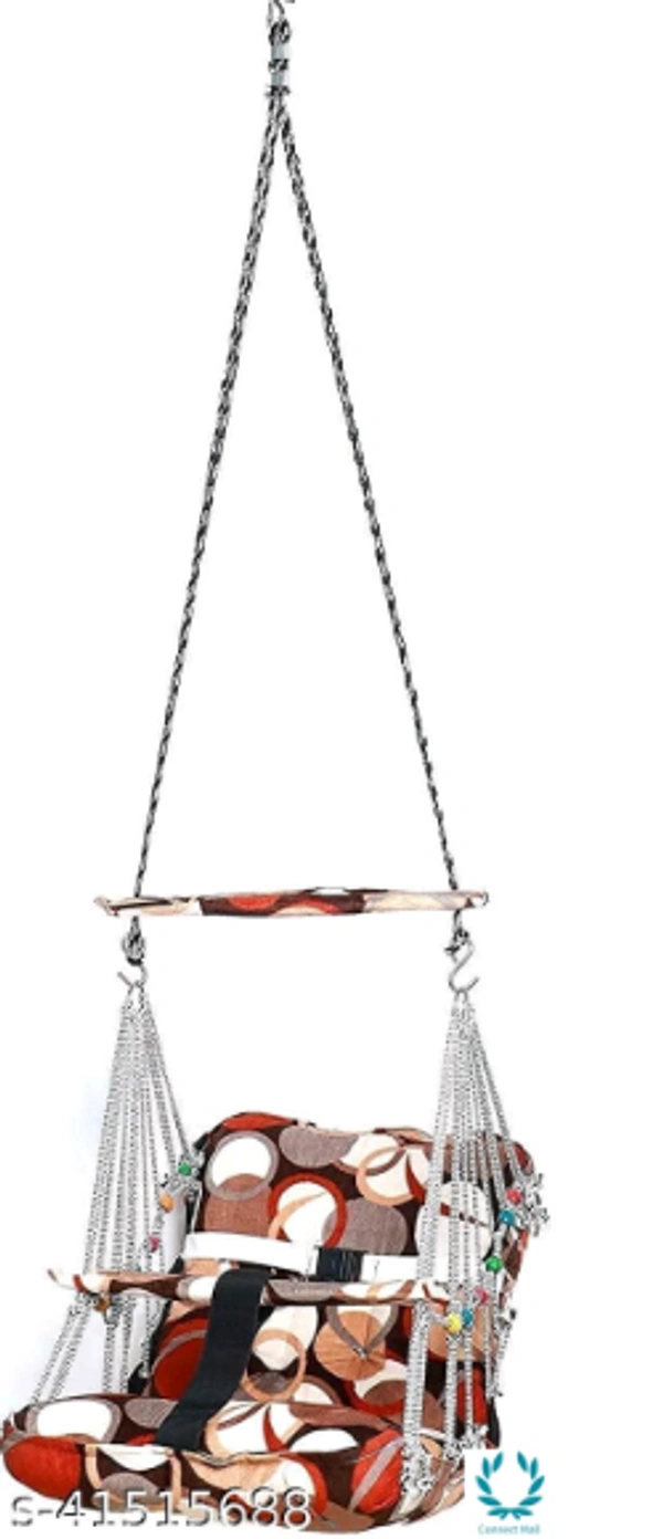 Fancy Hanging Cradle - L XH X B (75 X40 X40)cm, Cradle Material : Cotton, Jhula, Pack Of:1